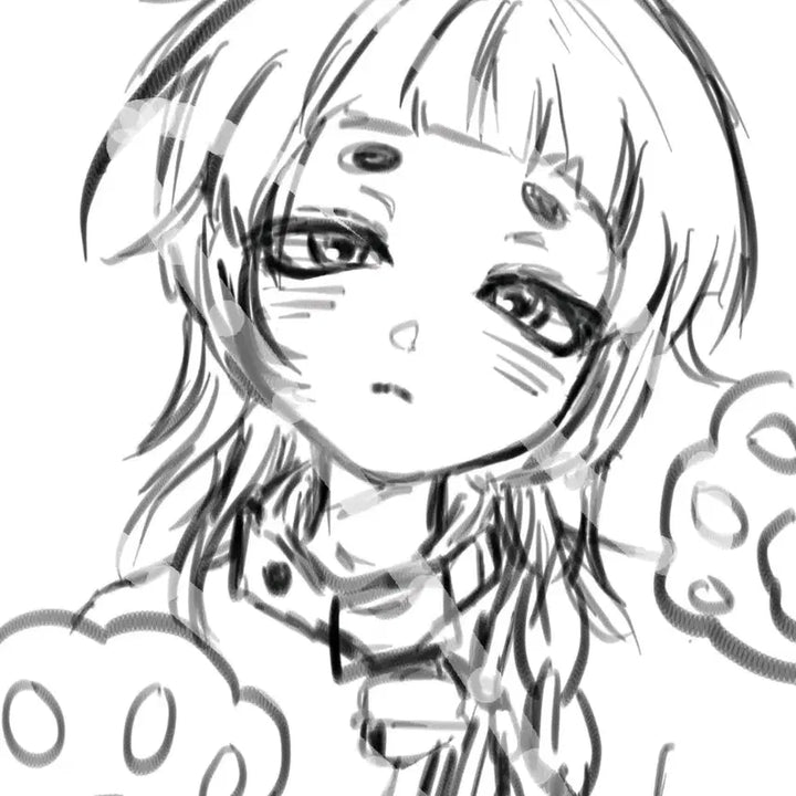 [BUNJANG] Character Art Commission (Sketch Style) / 낙서타입 그림커미션