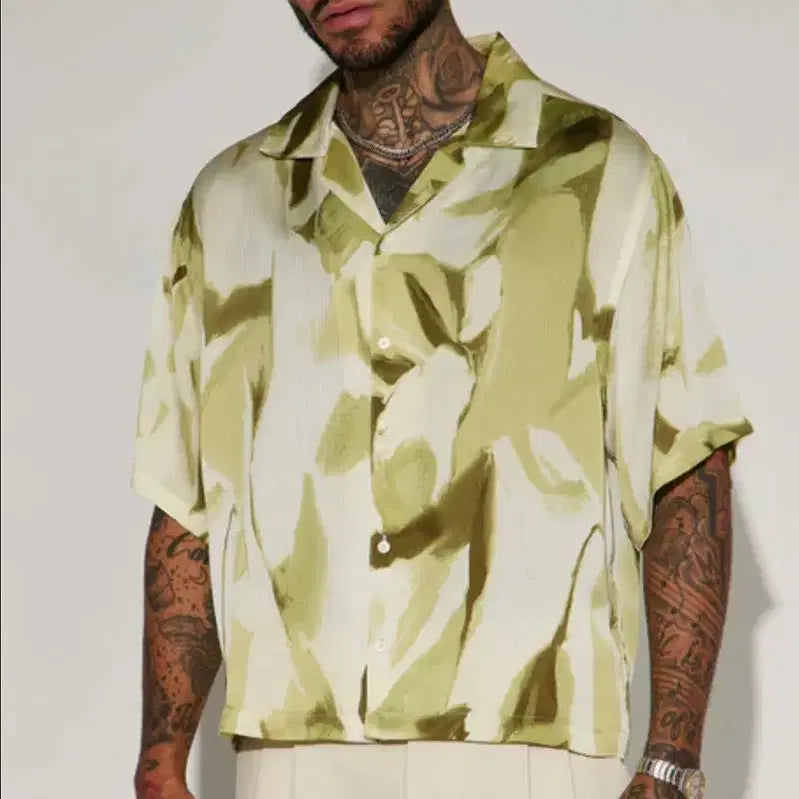 [BUNJANG] Zara Patterned Shirt XL / 자라 패턴 셔츠 XL (새상품)
