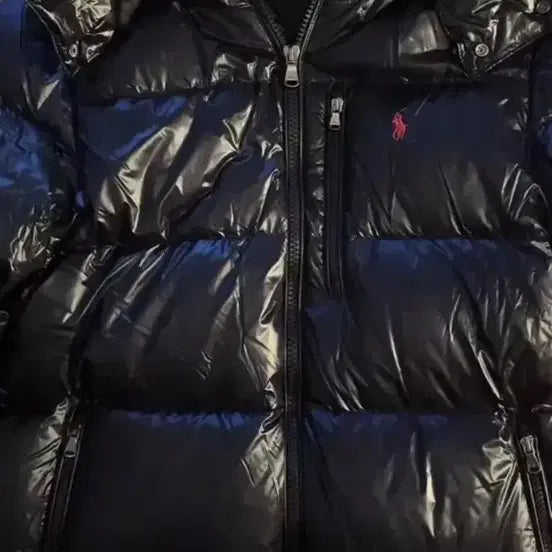 [BUNJANG] Polo Ralph Lauren Glossy Padded Jacket (Size L) / 폴로 유광 패딩