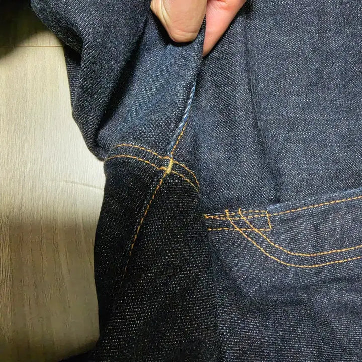 [BUNJANG] Blacksign 22512 Regular Fit Jeans - Size 4 / 진청 데님 청바지 블랙사인 22512 데님팬츠 사이즈 4