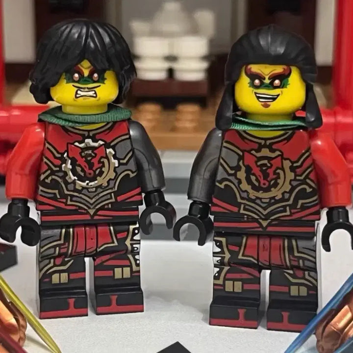 [BUNJANG] LEGO Ninjago Young Time Hands Brothers Custom Minifigure (4-Sided Printing) / 레고 닌자고 젊은 시곗바늘 형제 커스텀 미니피규어 (4면 프린팅)