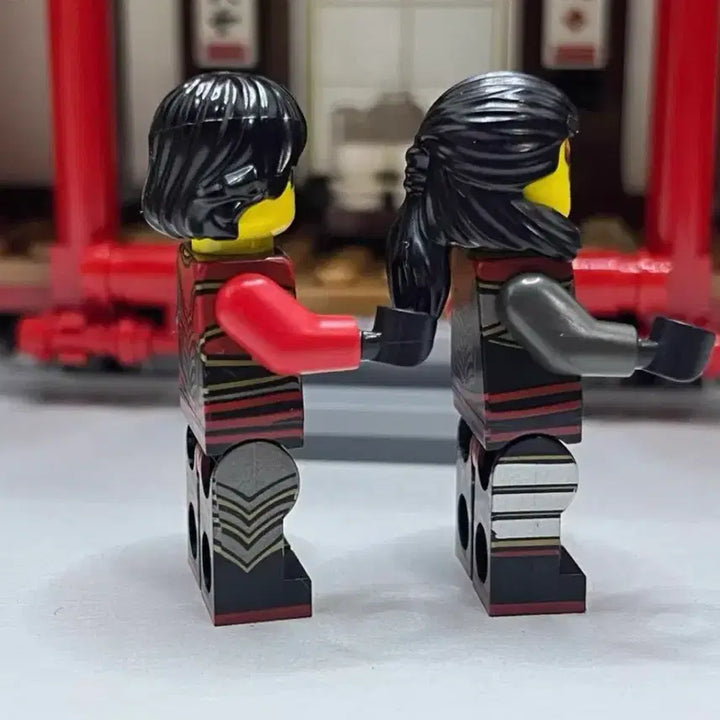 [BUNJANG] LEGO Ninjago Young Time Hands Brothers Custom Minifigure (4-Sided Printing) / 레고 닌자고 젊은 시곗바늘 형제 커스텀 미니피규어 (4면 프린팅)