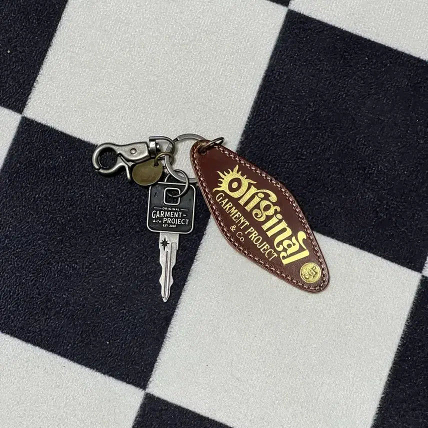 [BUNJANG] OGAF Metal Keyring Black / 오가프 메탈 키링 블랙