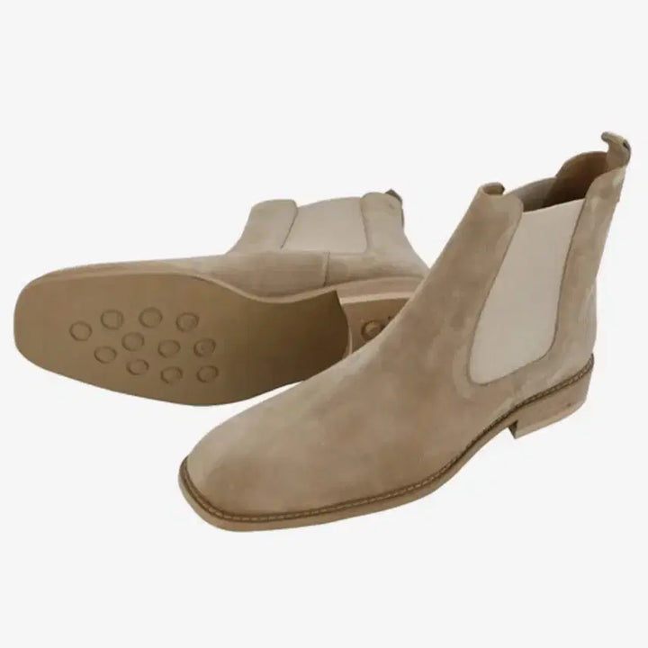 [BUNJANG] Melos Suede Square Toe Chelsea Boots / [265] 멜로스 스웨이드 스퀘어토 첼시부츠
