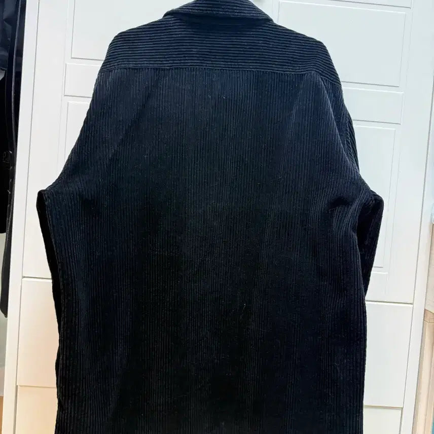 [BUNJANG] Stone Island Corduroy Shirt Black 2XL / 스톤 코듀로이 블랙 셔츠 2XL ( 정품)