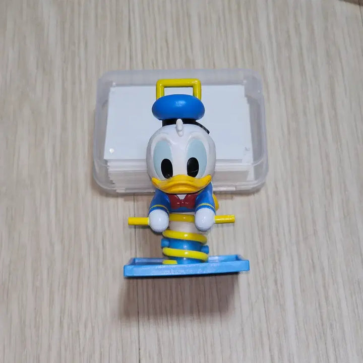 [BUNJANG] Disney Donald Duck Spring Rocking Horse Figure / 디즈니 도날드덕 스프링 목마 피규어