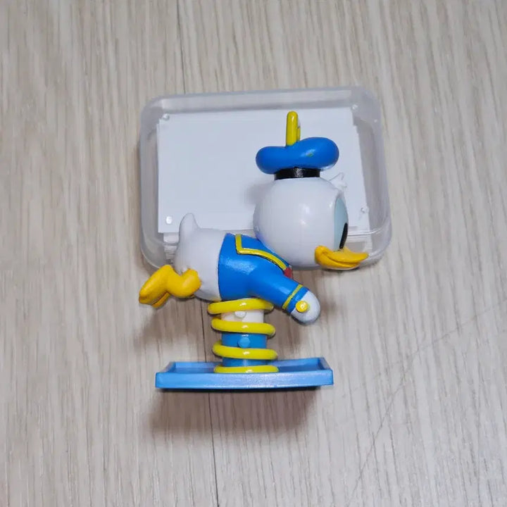 [BUNJANG] Disney Donald Duck Spring Rocking Horse Figure / 디즈니 도날드덕 스프링 목마 피규어