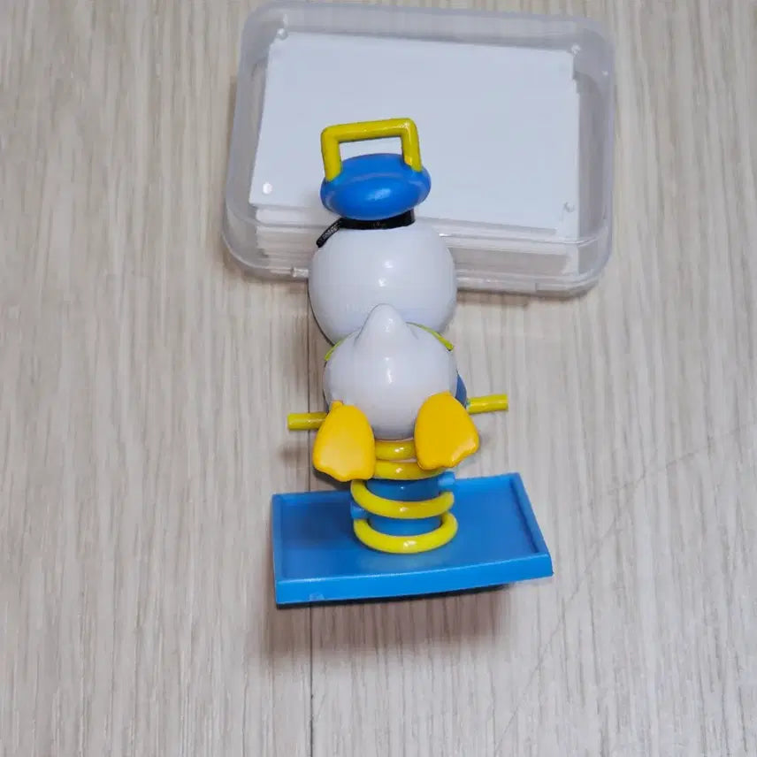 [BUNJANG] Disney Donald Duck Spring Rocking Horse Figure / 디즈니 도날드덕 스프링 목마 피규어