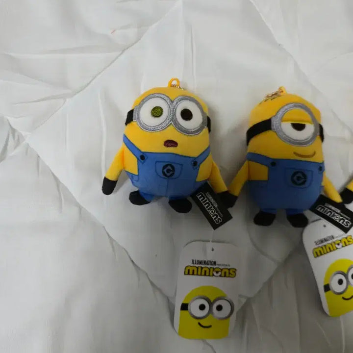 [BUNJANG] Minions 3-Type Kevin Bob Keyring Doll Bundle Set / 열쇠고리 고리인형 일괄키링 인형모음 미니언즈 3종 케빈 밥