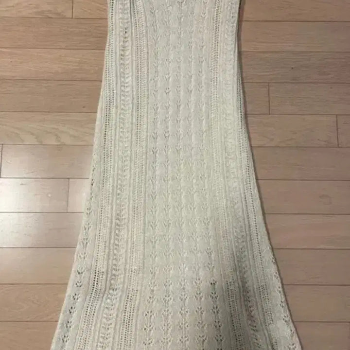 [BUNJANG] ADAUl Light Beige Knit Dress / [ADAUL 어다울] 니트 원피스 라이트 베이지 (29cm/더블유컨셉)