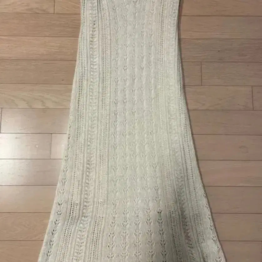 [BUNJANG] ADAUl Light Beige Knit Dress / [ADAUL 어다울] 니트 원피스 라이트 베이지 (29cm/더블유컨셉)