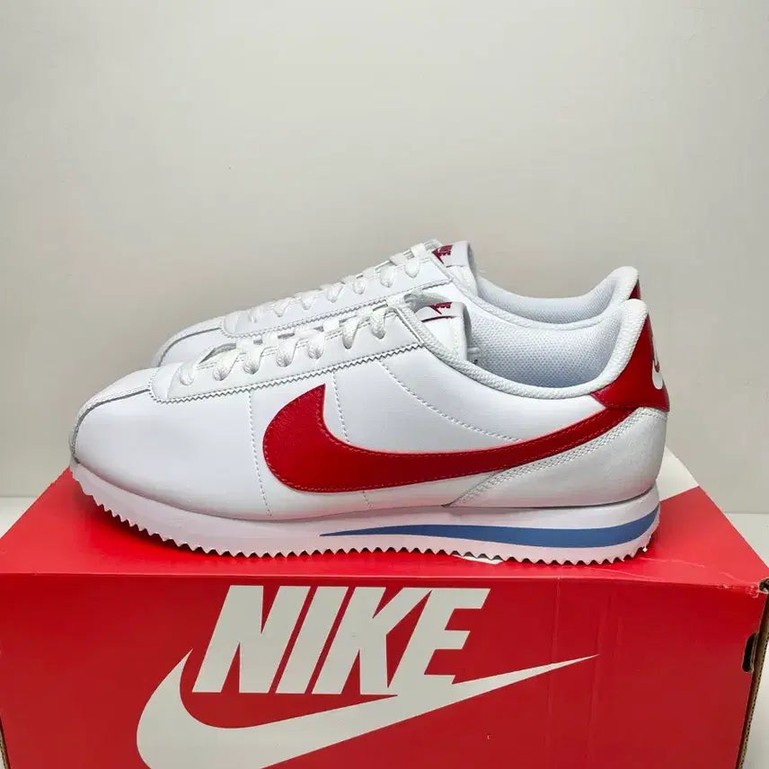[BUNJANG] Nike Cortez White Varsity Blue 270mm / 나이키 코르테즈 화이트 바시티 블루 270mm