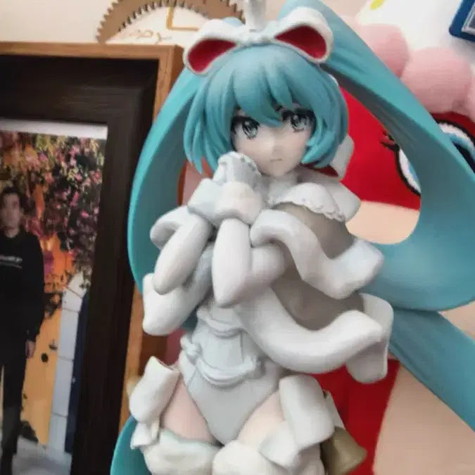 [BUNJANG] FuRyu Hatsune Miku Christmas Figure / FuRyu Hatsune Miku Christmas 피규어 청품