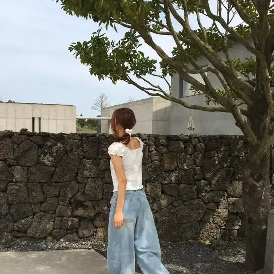 [BUNJANG] Sioa Cloud Curve Jeans / 시오아 클라우드 커브진