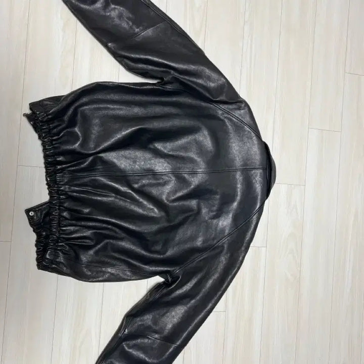 [BUNJANG] Woodb Leather Coach Jacket Size 02 / 우드비 레더 코치자켓 02사이즈