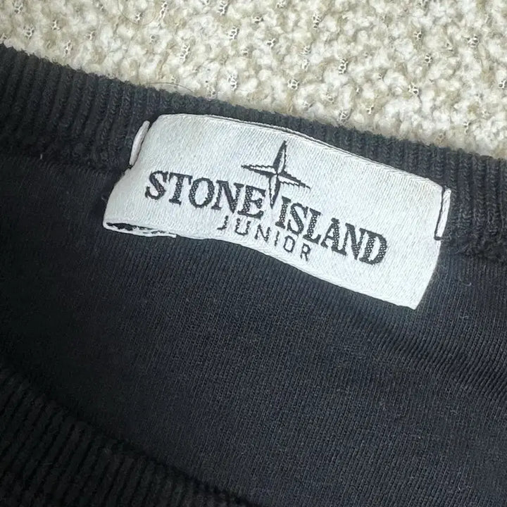 [BUNJANG] Stone Island Crewneck Sweatshirt Black / (정품)스톤아일랜드 맨투맨 블랙