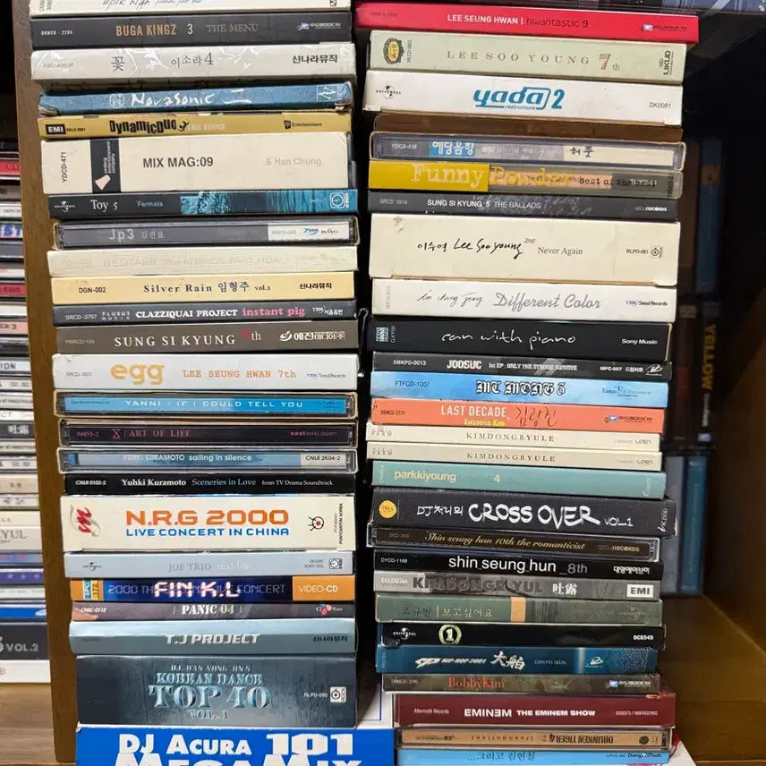 [BUNJANG] K-Pop &amp; Pop CD Album Bundle (Approx. 150) / cd 음반 가요 팝 150여개