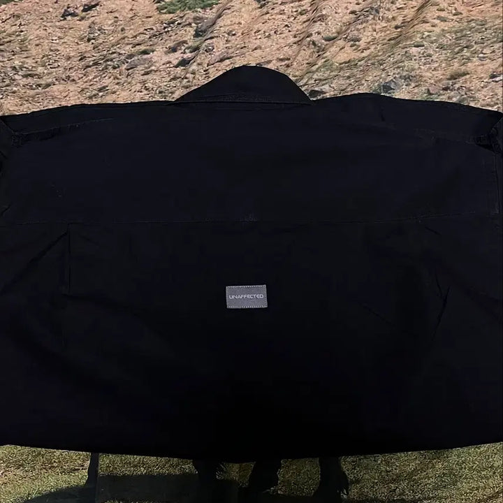 [BUNJANG] Unaffected Black Short Sleeve Shirt / UNAFFECTED 블랙 반팔 셔츠 M