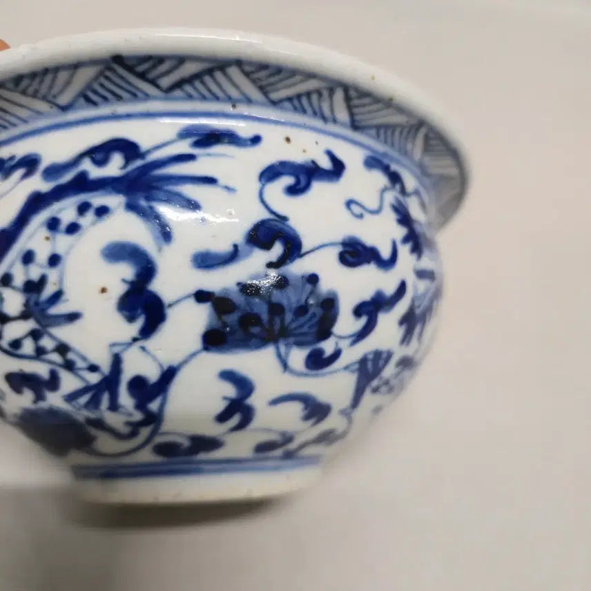 [BUNJANG] Chinese Blue and White Porcelain Vase / 중국도자기 청화 완