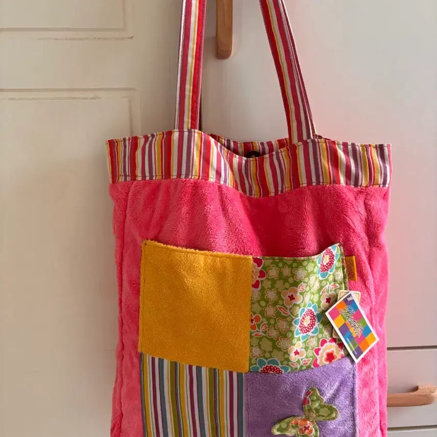 [BUNJANG] Bestever Pink Eco Bag / 고전문구 고전 가방 베스트에버 핑크 에코백
