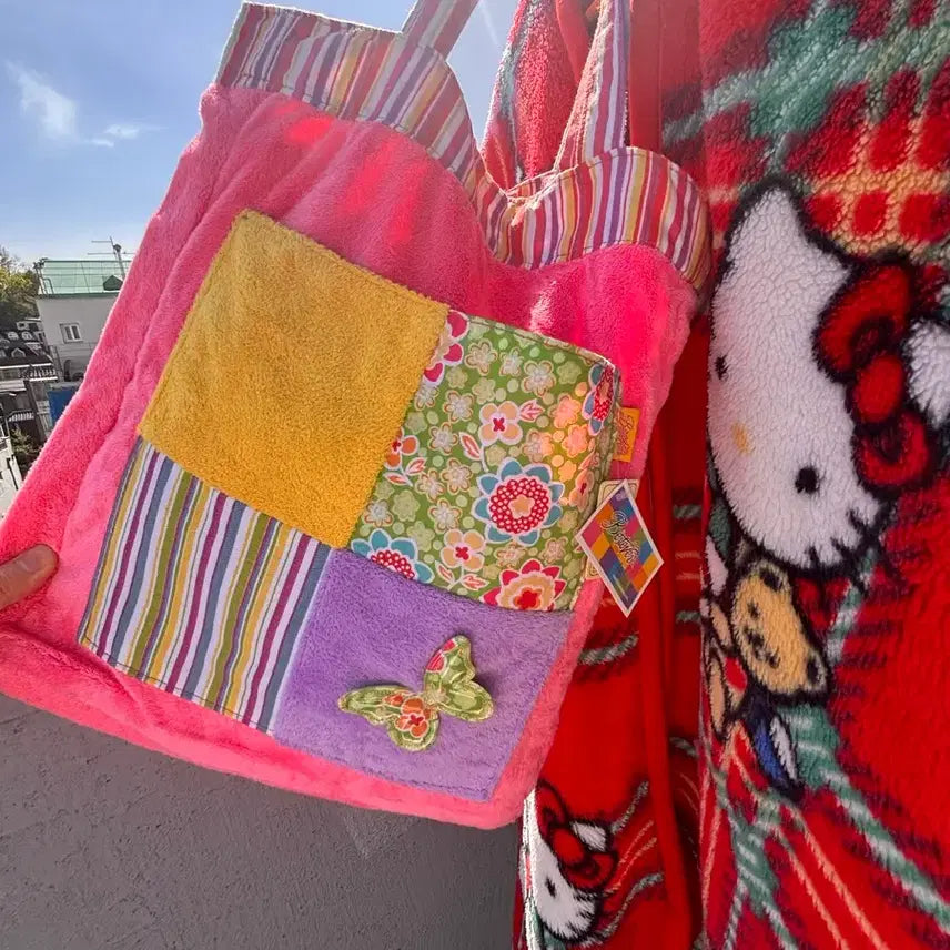 [BUNJANG] Bestever Pink Eco Bag / 고전문구 고전 가방 베스트에버 핑크 에코백