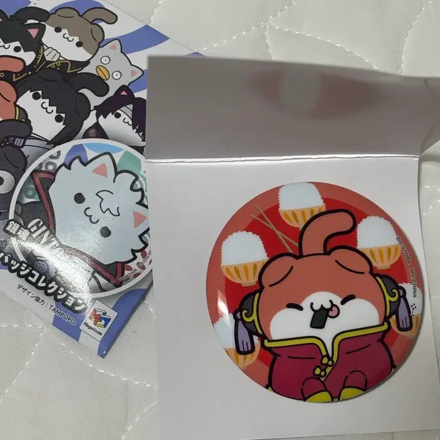 [BUNJANG] Gintama Megacats Kagura Badge / 은혼 메가캣 뱃지 카구라