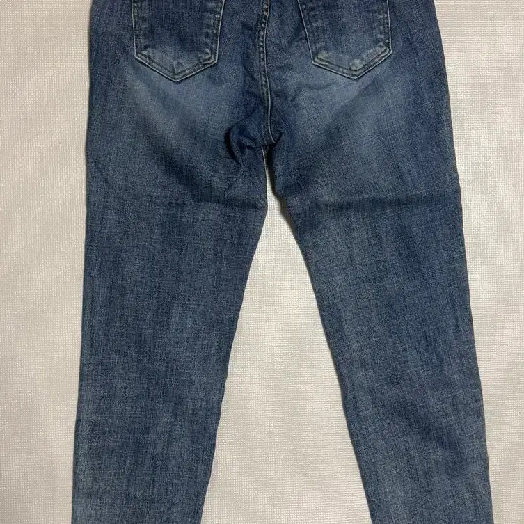 [BUNJANG] JUCASSPACE Distressed Denim Jeans / 주카스페이스 청바지 커팅진 허리46 28~32