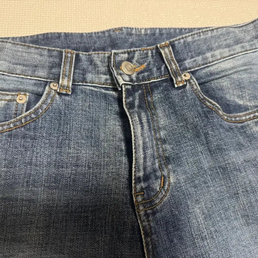 [BUNJANG] JUCASSPACE Distressed Denim Jeans / 주카스페이스 청바지 커팅진 허리46 28~32