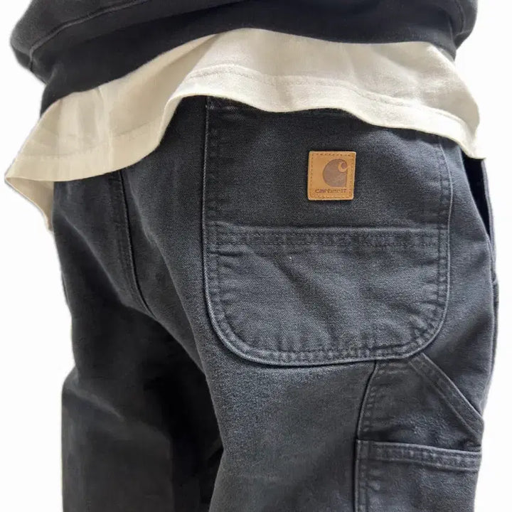 [BUNJANG] Carhartt WIP B11 Carpenter Pants Black 30x40 / 칼하트 b11 blk 카펜터 팬츠 블랙 40x30