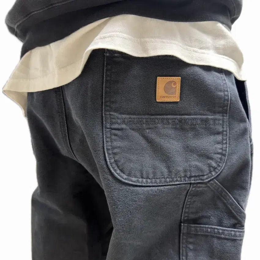 [BUNJANG] Carhartt WIP B11 Carpenter Pants Black 30x40 / 칼하트 b11 blk 카펜터 팬츠 블랙 40x30
