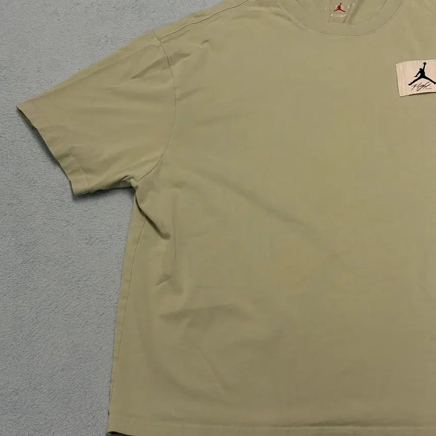 [BUNJANG] Nike Air Jordan Green Logo T-Shirt / 110) 나이키 조던 그린 로고 반팔티셔츠