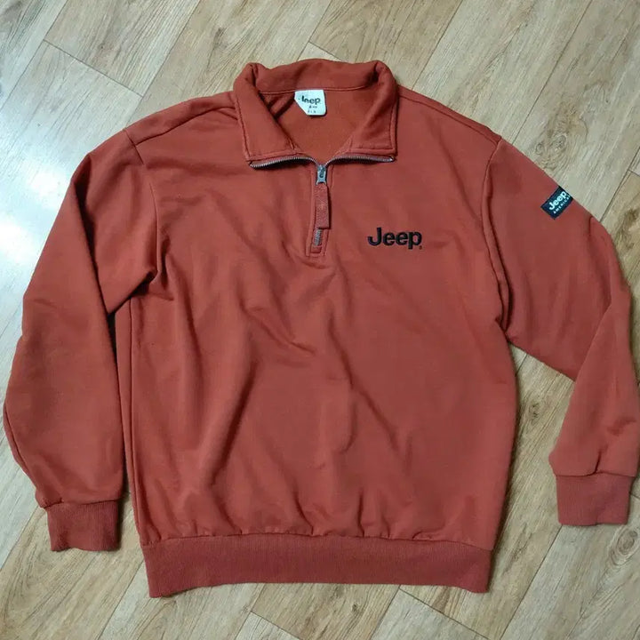 [BUNJANG] Jeep Half-Zip Sweatshirt S / 지프 반집업 맨투맨S