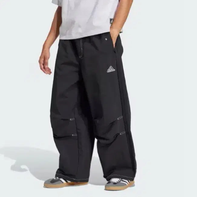 [BUNJANG] Adidas Black Parachute Pants / 아디다스 블랙 파라슈트 팬츠 XS