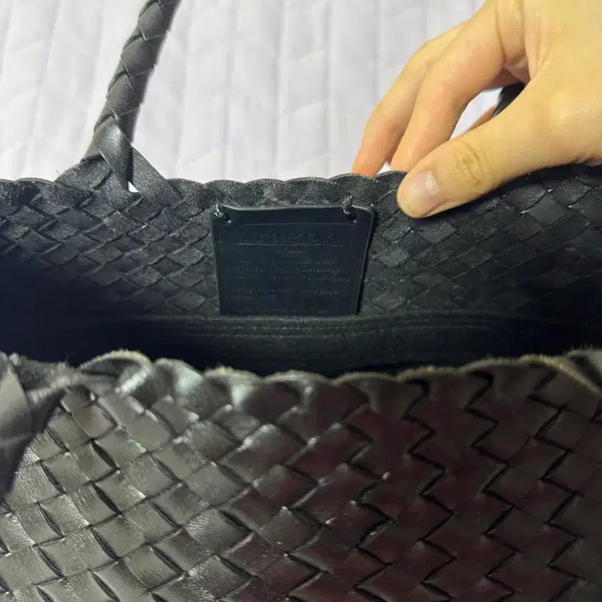 [BUNJANG] Dragon Diffusion Santa Croce Big Black Bag (Includes Inner Bag) / 드래곤디퓨전 산타크로체 빅 블랙 (이너백 포함)