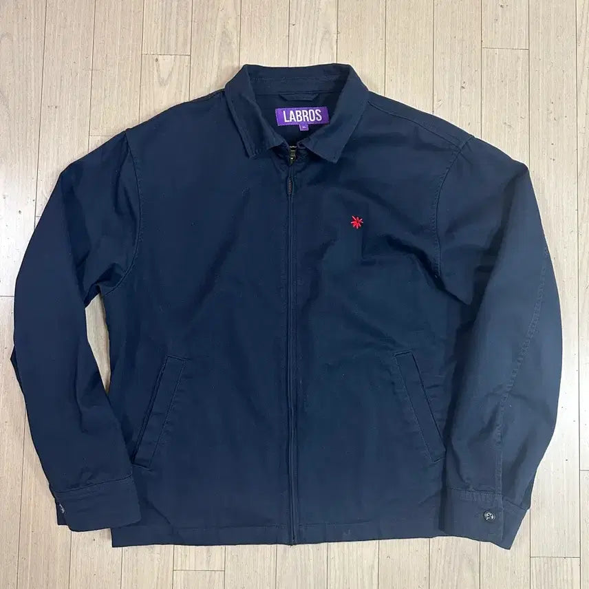 [BUNJANG] LABROS Navy Blouson Jacket XL / LABROS 네이비 블루종 라브로스