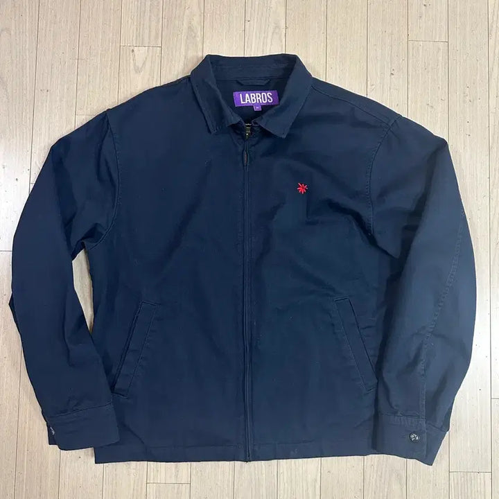 [BUNJANG] LABROS Navy Blouson Jacket XL / LABROS 네이비 블루종 라브로스