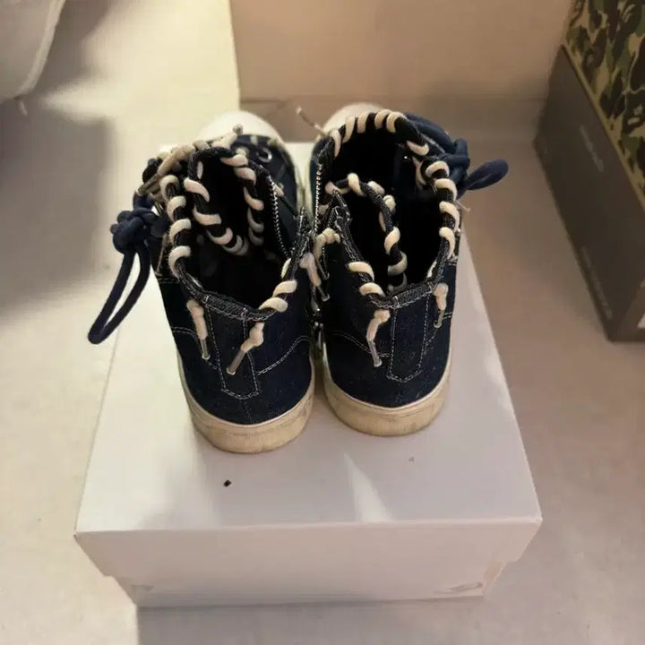 [BUNJANG] Mihara Yasuhiro High-Top Sneakers / 미하라 하이탑
