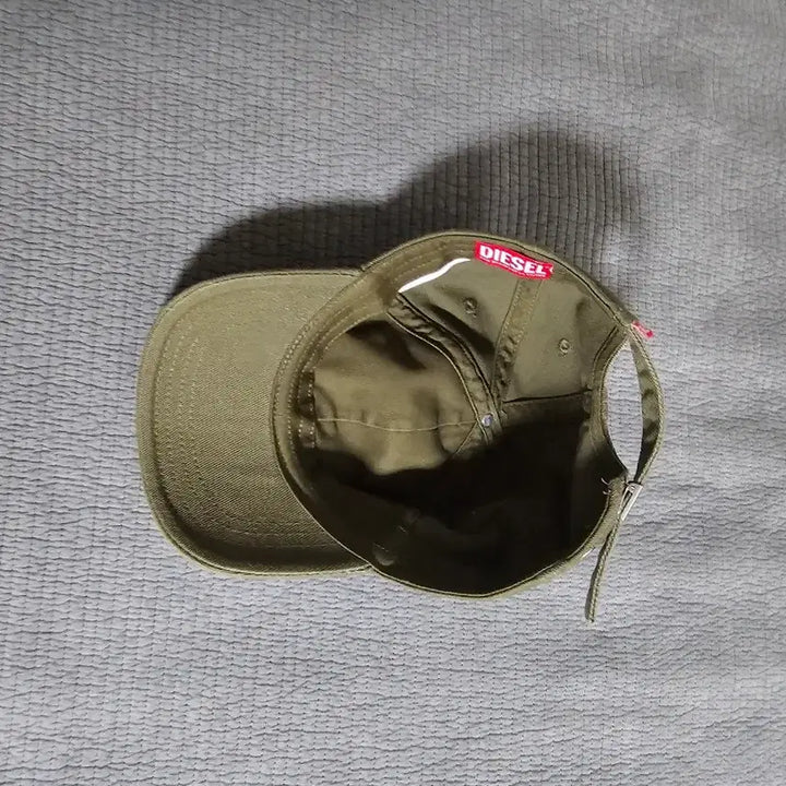 [BUNJANG] Diesel Khaki Snapback Cap / 디젤 모자 카키색