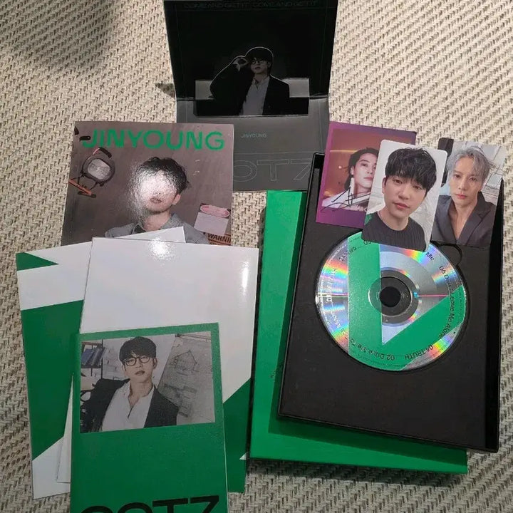 [BUNJANG] GOT7 Jinyoung Green Album / GOT7 갓세븐 그린 앨범(진영)