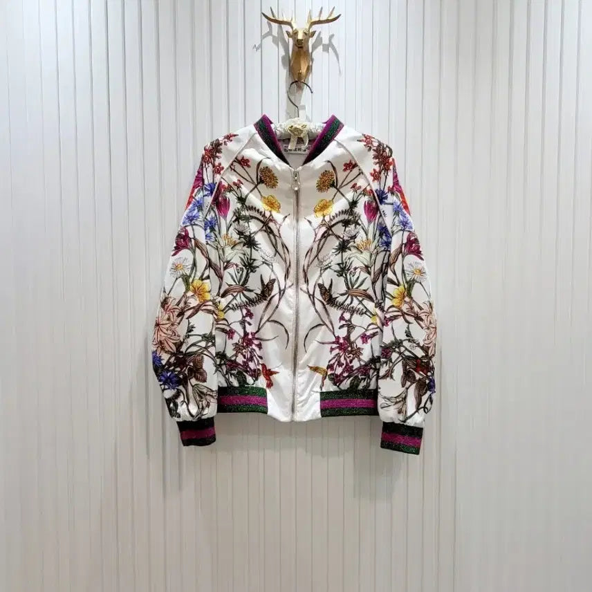 [BUNJANG] Floral Pattern Blouson (Women&