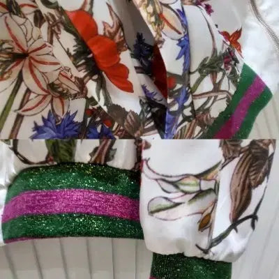 [BUNJANG] Floral Pattern Blouson (Women&