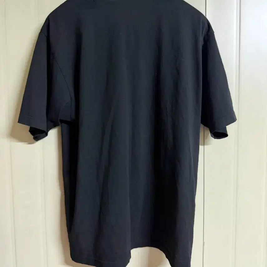 [BUNJANG] Balenciaga Cotton Mesh Spray Short Sleeve T-Shirt / 발렌시아가(Balenciaga) 코튼 메시 스프레이 반팔 티셔츠 s