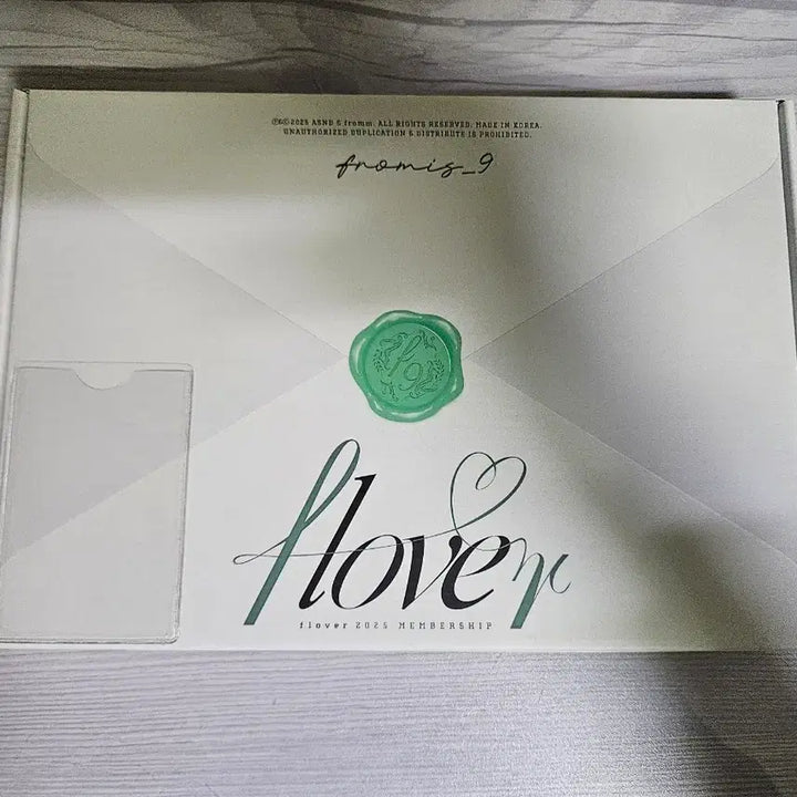[BUNJANG] fromis_9 Flover 2025 Membership Kit (Full Set) / 프로미스나인 flover 2025 멤버십 키트(풀구성)