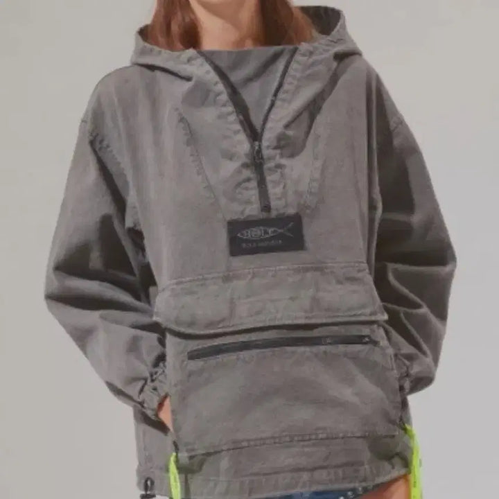 [BUNJANG] Holynumber7 Anorak Hoodie Khaki Oversized / 홀리넘버세븐 holynumber7 아노락 후드 카키 빅사이즈