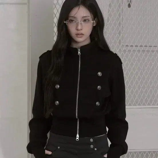 [BUNJANG] Kakhi Point Napoleon Jacket / 카키포인트 나폴레옹 자켓