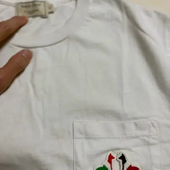 [BUNJANG] Maison Kitsuné Double Fox Patch Short Sleeve T-Shirt / 메종키츠네 더블폭스 반팔 S