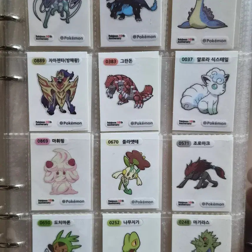 [BUNJANG] Pokemon Season 5 Sticker Collection / 포켓몬시즌5. 띠부씰 교환합니다