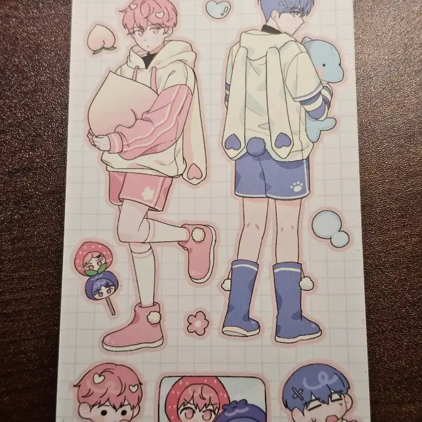 [BUNJANG] PlaYce (PLAVE) Berry Sticker Set (YeJun/Bambi) / 플레이브 비공굿 스티커 베리즈 예준/밤비