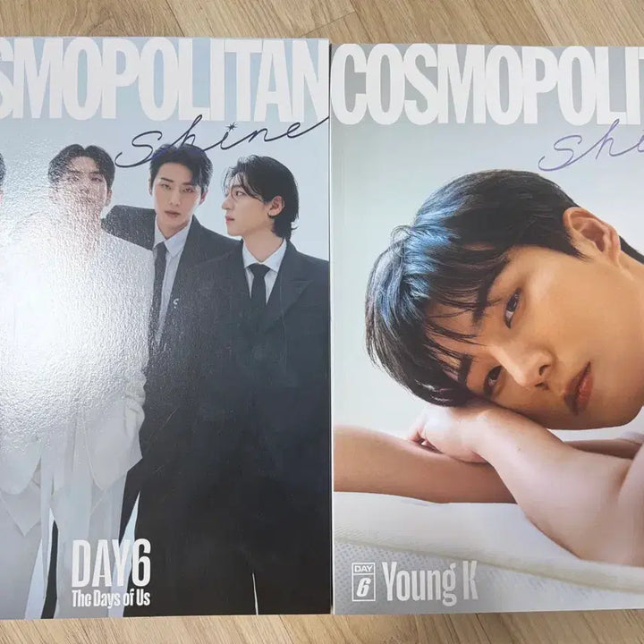 [BUNJANG] DAY6 Young K + Group Cosmopolitan Magazine Bundle Set / 데이식스 영케이 + 단체 코스모폴리탄 잡지 일괄 양도