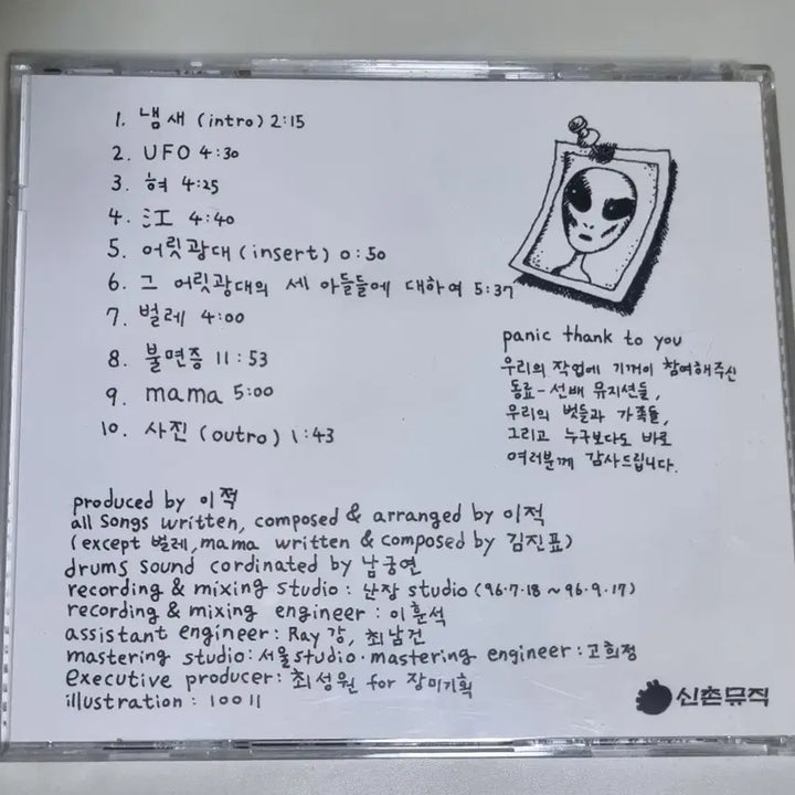 [BUNJANG] Panic 2nd Album (Unsealed CD) / 패닉 2집 (개봉 CD)